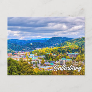 Gatlinburg, Tennessee, VS Briefkaart