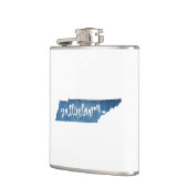 Gatlinburg Tennessee Wood Grain Heupfles (Links)