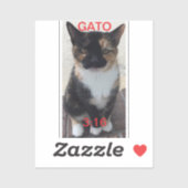 GATO 3:16 Sticker (Vel)
