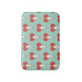 Gato aferrado al amor. badmat (Voorkant Verticaal)