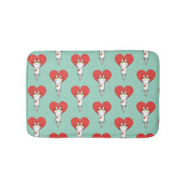 Gato aferrado al amor. badmat