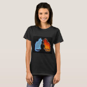 gato agua y fuego t-shirt (Voorkant volledig)