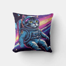 Gato Astronauta Divertida – Meowt of This World Kussen