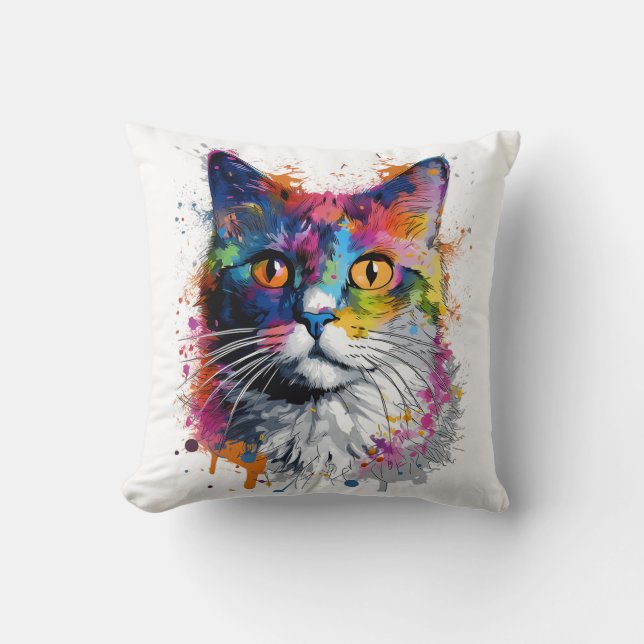 Gato caleidoscopio kussen (Voorkant)