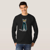Gato Cholo Tattooed Kitty Cat T-shirt (Voorkant volledig)