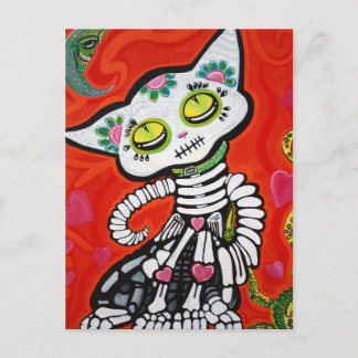 Gato De Los Muertos Briefkaart