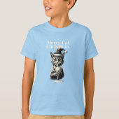 Gato en la hierba. t-shirt (Voorkant)