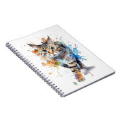 Gato en movimiento: belleza y gracia notitieboek (Rechterzijde)