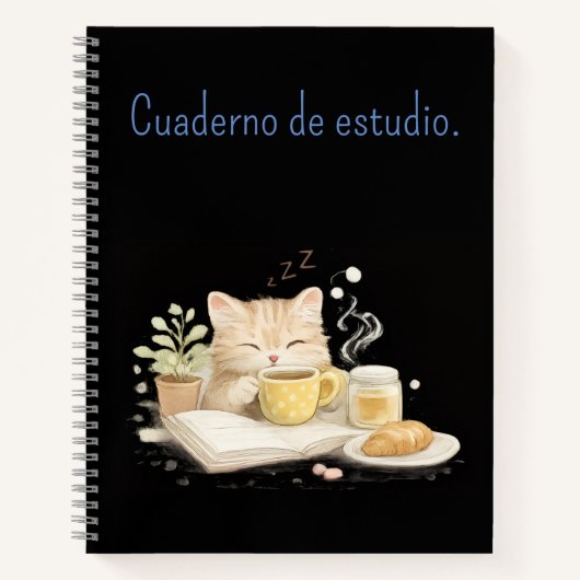 gato estudio notitieboek (Voorkant)