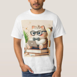 Gato informático 3D T-shirt