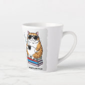 Gato Introvertido con Estilo Latte Mok (Rechts)