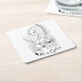 Gato Kartonnen Onderzetters (Schuin)