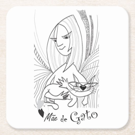 Gato Kartonnen Onderzetters (Voorkant)