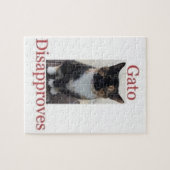 Gato keurt puzzel af legpuzzel (Horizontaal)