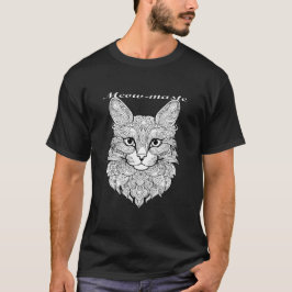 Gato Mandala de Relax T-shirt