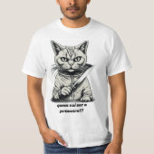 gato mau t-shirt (Voorkant)
