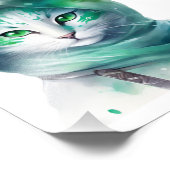 Gato ninja  foto afdruk (Hoek)