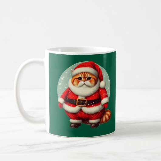 Gato Papa Noel  Koffiemok (Links)