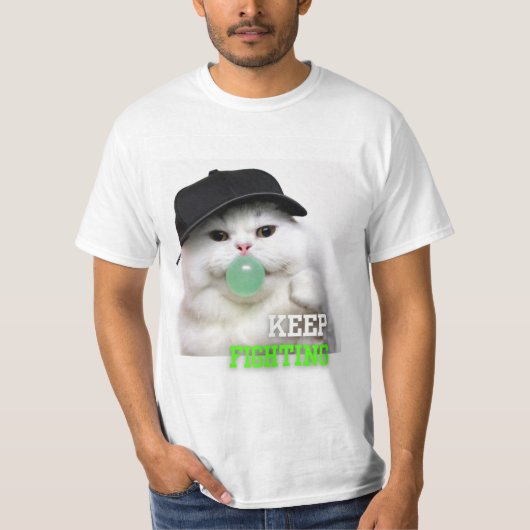 Gato peleador t-shirt (Voorkant)