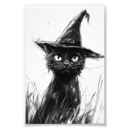 Gato Preto (Papel Fotográfico) Foto Afdruk