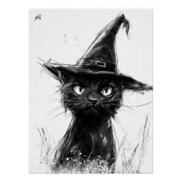 Gato Preto Perfect Poster