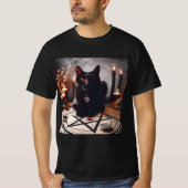 Gato Satánico: El Guardián de la Oscuridad T-shirt (Voorkant)
