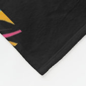 Gato tigrado rebelde con gafas y estilo urbano fleece deken (Hoek)