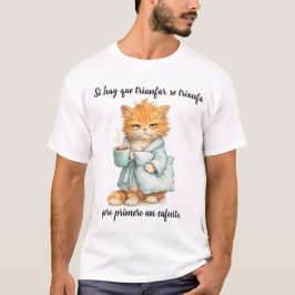 gato triunfador t-shirt