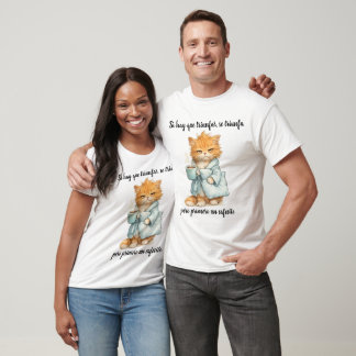 gato triunfador t-shirt