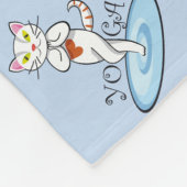 Gato Yoga Fleece Deken (Hoek)
