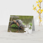 Gator 0076 Wenskaart Kaart (Gele Bloem)