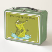 Gator aangepaste kinder Lunchbox (Voorkant)