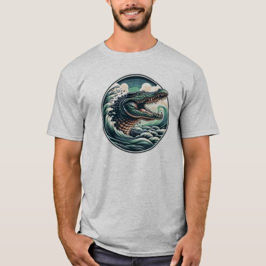 Gator-aanval T-shirt (Voorkant)
