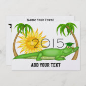 Gator Afstuderen / Andere Uitnodiging - SRF (Voorkant / Achterkant)