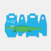 Gator Alligator Crocodile Kinder 1e verjaardag Bedankdoosjes (Uitgevouwen)