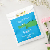 Gator Alligator Crocodile Kinder 1e verjaardag Bedankzakje (Gezegeld)