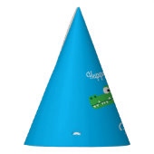 Gator Alligator Crocodile Kinder 1e verjaardag Feesthoedjes (Links)