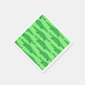 Gator Alligator Crocodile Kinder 1e verjaardag Servet (Hoek)