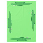 Gator Alligator Crocodile verjaardagsfeestje Tafelkleed (Voorkant)