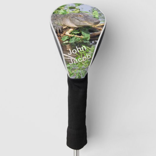 Gator - Alligator Driver Golf Club Hoesje Golfheadcover (Voorkant)