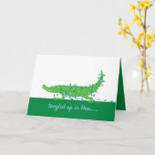 Gator Blues Kaart (Gele Bloem)