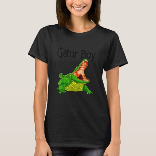 Gator Boy Women Alligator T-shirt (Voorkant)