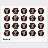 Gator Boys Stay Hot Ronde Sticker (Vel)
