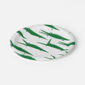 Gator Chomp | Alligator Reptile Papieren Bordje (Gekanteld)