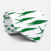 Gator Chomp | Alligator Reptile Stropdas (Opgerold)