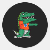Gator Chomp Gator Boys Blijf Heet Ronde Sticker (Voorkant)