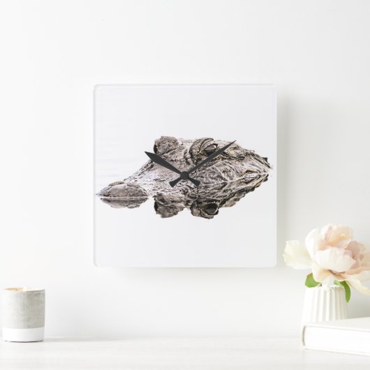 Gator Clock Vierkante Klok (Huis)