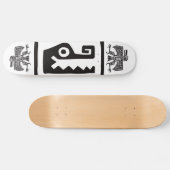 Gator & Eagle, Mexicaanse hiërogliefen (Maya) Persoonlijk Skateboard (Horizontaal)