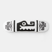 Gator & Eagle, Mexicaanse hiërogliefen (Maya) Persoonlijk Skateboard (Horizontaal)