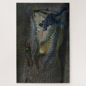 Gator en fotograaf legpuzzel (Verticaal)